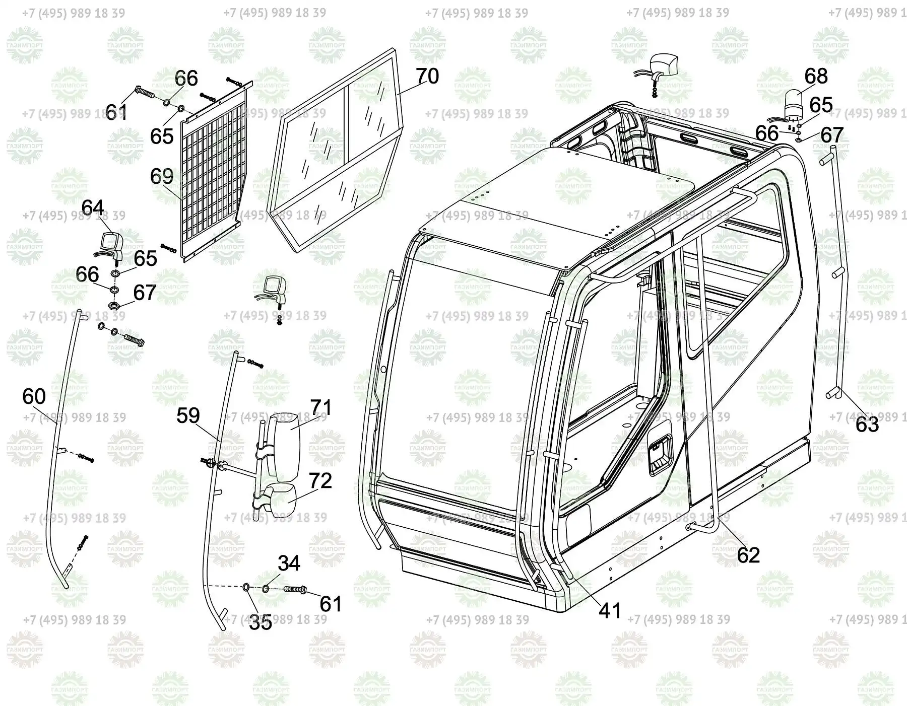 Bolt (артикул: 1139802099) для автокранов Zoomlion RT35 в Москве, Казани,  Краснодаре, Севастополе и Ростове