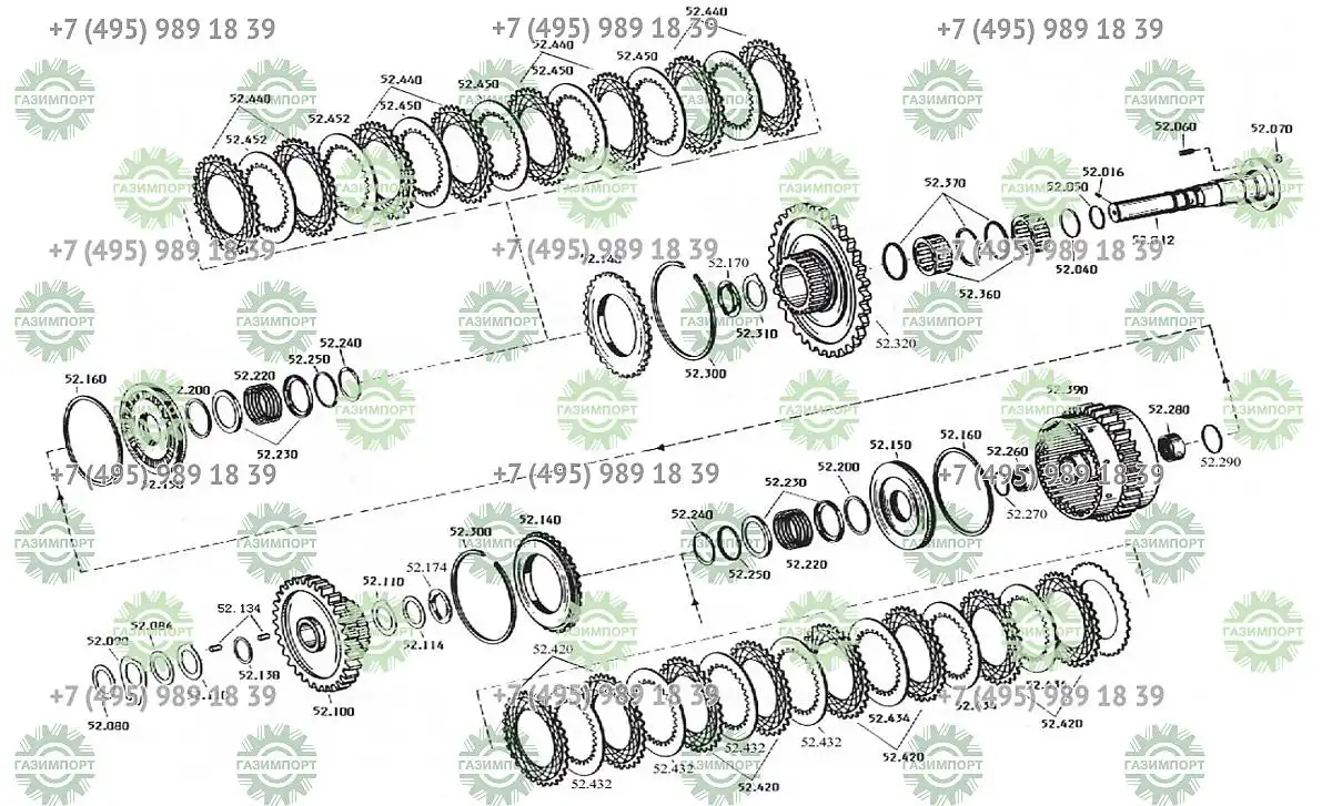 Shaped Seal Ring ф 60*5,72*2,5 (артикул: W43001087) для автогрейдеров SEM  (Shandong) 919, 921 в Москве, Казани, Краснодаре, Севастополе и Ростове