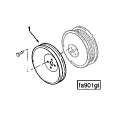 Accessory Drive Pulley AD9003