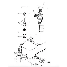 Retainer, Injector Nozzle - Блок «Fuel Injector»  (номер на схеме: 9)