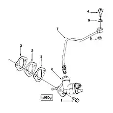 Pump, Fuel Transfer - Блок «Fuel System Accessories FS9170»  (номер на схеме: 6)