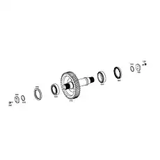 Кольцо уплотнительное (48X4) - Блок «БЛОК: ОТБОР МОЩНОСТИ 4657.103.006»  (номер на схеме: 70)