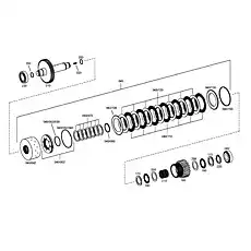 Tapered roller bearing (44,450X95,250X28,575) - Блок «СОЕДИНЕНИЕ 4657.172.028»  (номер на схеме: 230)