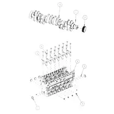 DOWEL PIN (EXPLOSION OF ITEM NO.: 3908032) - Блок «Block Cylinder 2»  (номер на схеме: 01)