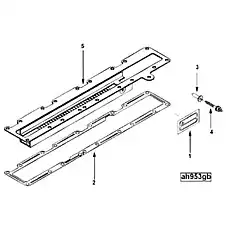 Washer Insulating - Блок «Air Heater Starting Aid AM9132»  (номер на схеме: 3)