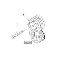 Screw, Hex Flange Head Cap (M10 x 1.50 x 65) - Блок «Belt Tensioner»  (номер на схеме: 1)