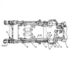 Tube Assembly - Блок «B80B1006 Вспомогательное оборудование»  (номер на схеме: 2)