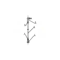 Spheric Hinge - Блок «B80B1108033 Рабочий стержень в сборе 2»  (номер на схеме: 3)