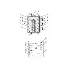 Buzzer - Блок «B80B16 Электрическая система 4»  (номер на схеме: 22)