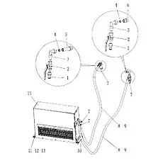 Ball valve 1/2 - Блок «Система теплового обдува»  (номер на схеме: 2)