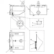Flange - Блок «Z5E30101T3 Топливный бак»  (номер на схеме: 1-3)