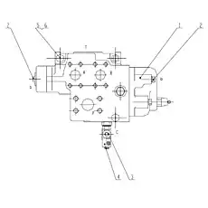 Connector - Блок «Z5E30801 Увеличивающийся клапан»  (номер на схеме: 4)
