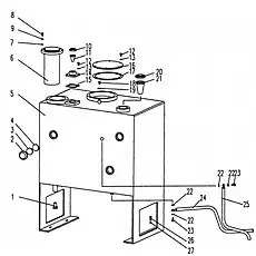 Hose - Блок «Топливная система»  (номер на схеме: 24)