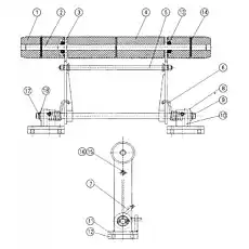 Press Pole - Блок «02108001 Прессовка каната»  (номер на схеме: 1)