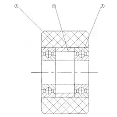 Separate mat - Блок «05114033 Шкив»  (номер на схеме: 2)