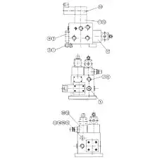 Fitting - Блок «10100652 BJ-1-205A Управляющий клапан в сборе»  (номер на схеме: 7)