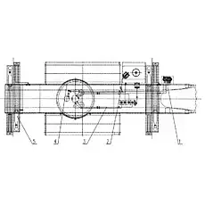 Operating valve - Блок «qy25k-65 Несущая труба в сборе»  (номер на схеме: 1)