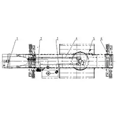 Operating valve - Блок «qy35k-65 Несущая труба в сборе»  (номер на схеме: 2)