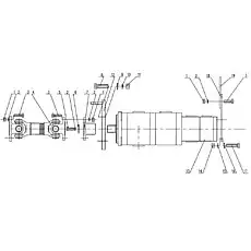 Propeller - Блок «xz35k-51a Масляный насос в сборе»  (номер на схеме: 4)