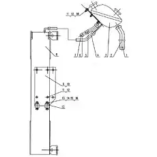 Rubber hose - Блок «Радиатор»  (номер на схеме: 2)