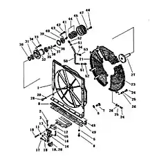 BOLT - Блок «Защита вентилятора радиатора и сеть»  (номер на схеме: 53)