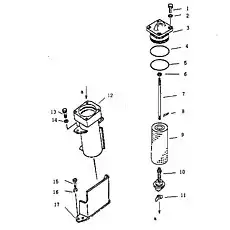 O-RING - Блок «Масляный фильтр рулевого управления»  (номер на схеме: 5)