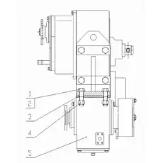 Rubber pad - Блок «Система коробки передач»  (номер на схеме: 3)