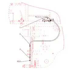 Cotter pin 3x30 - Блок «Стояночная тормозная система»  (номер на схеме: 5)
