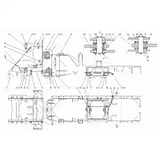 Oscillating suspension pin - Блок «Система рамы»  (номер на схеме: 32)