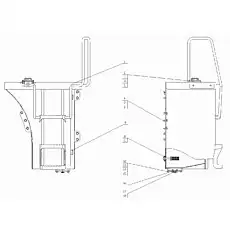 Fuel tank assembly - Блок «Топливный бак в сборе»  (номер на схеме: 1)