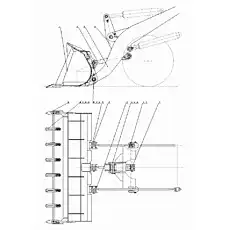 Pull rod shaft sleeve - Блок «Система инструмента»  (номер на схеме: 6)