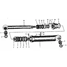 Cylinder body - Блок «Цилиндр наклона»  (номер на схеме: 1)