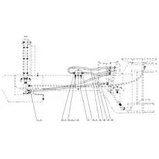 Adapter - Блок «Масляный контур в сборе трансмиссии и крутящего момента»  (номер на схеме: 3)