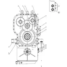 Speed control valve assembly - Блок «Коробка передач в сборе II»  (номер на схеме: 10)