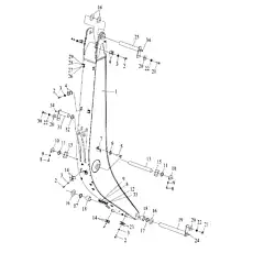 ADJUST SHIM LG6230.15-03A - Блок «Стрела в сборе»  (номер на схеме: 16)