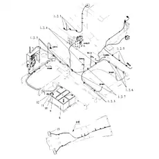 BATTERY ASSEMBLY CDM6210.02.10.06 - Блок «Электрическая система»  (номер на схеме: 8)