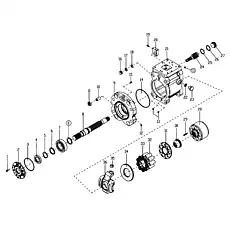 BEAD FLANGE JIS B 2804 40×1.8 - Блок «FRONT PUMP CASING ASSEMBLY»  (номер на схеме: 5)