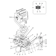 BOLT M10×30 GB/T5783 M10×30 - Блок «MAIN PUMP LINES»  (номер на схеме: 22)