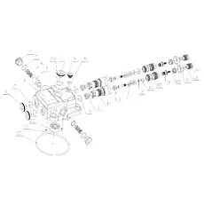 BEARING NJ2304 JIS B 1512 NJ2304 - Блок «MOTOR COVER ASSEMBLY»  (номер на схеме: 23)