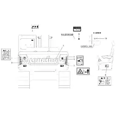 DANGER MARK LG6230.22A-19 - Блок &laquo;Распознование таблички&raquo;  (номер на схеме: 7)