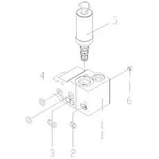 PLUG M8 ZB075UA.01-008 M8 - Блок «Клапан соленоида в сборе»  (номер на схеме: 6)