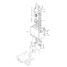 BENT PLATE LG6360.03.02 - Блок «Топливный бак»  (номер на схеме: 26)