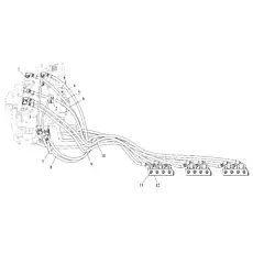 BAFFLED CONNECTOR 6B-06LN - Блок «PILOT LINES»  (номер на схеме: 11)