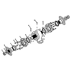 Flange - Блок &laquo;Средняя поддержка&raquo;  (номер на схеме: 3)