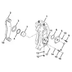 Deflating valve hood - Блок «Тормозной диск»  (номер на схеме: 16)
