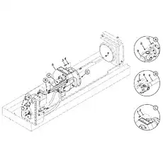 Upper drive shaft assembly - Блок «Система преобразователя крутящего момента»  (номер на схеме: 9)