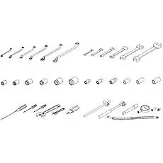 Shifting spanner 375mm - Блок «Набор инструментов»  (номер на схеме: 1)
