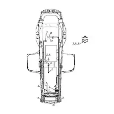 Inlet Pipe - Блок «B80A17T2 Система кондиционирования воздуха»  (номер на схеме: 3)