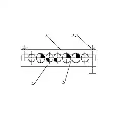 Left Plate Assembly - Блок &laquo;Левый зажим в сборе&raquo;  (номер на схеме: 1)
