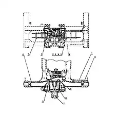 Right Hose Assembly - Блок «B80E1101T1 Линии - Качели»  (номер на схеме: 7)